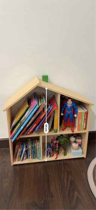 Casita Estantería Infantil Juguete Libros IKEA