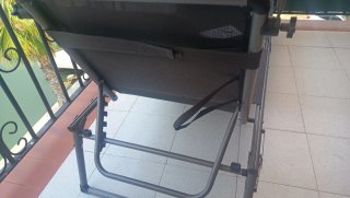 Tumbona plegable nueva aluminio sin usar