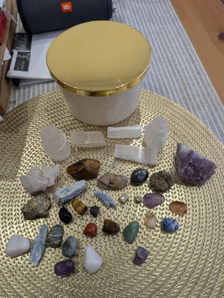 Conjunto de Cristais Naturais