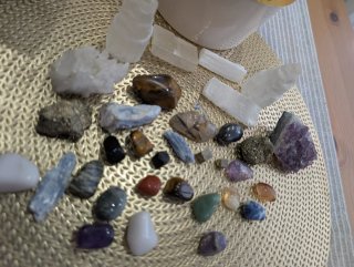Conjunto de Cristais Naturais