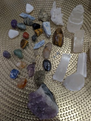 Conjunto de Cristais Naturais