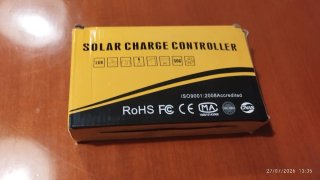 Regulador Solar PWM, 60A 12/24 V, Mod MZA 60