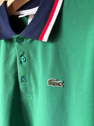Polo Lacoste Classic Fit Verde Talla M