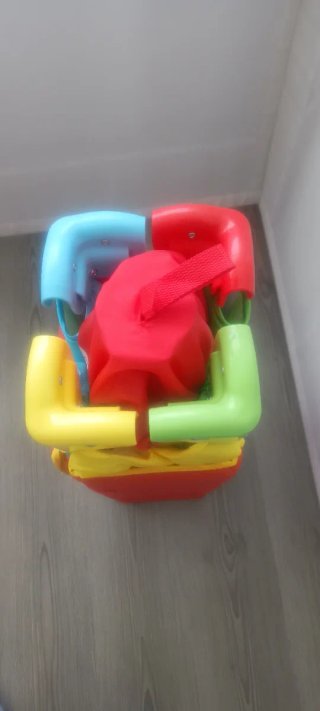 Cuna de viaje Asalvo multicolor