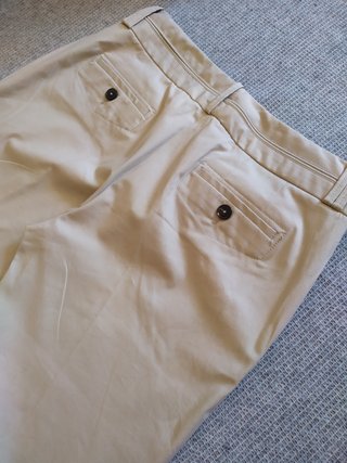 Calças Massimo Dutti Creme M 38
