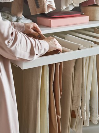 Pantalonero extraíble IKEA KOMPLEMENT 100x58