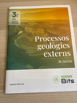 3 libros de Biología Geología. 3ESO