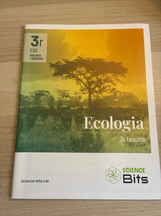 3 libros de Biología Geología. 3ESO