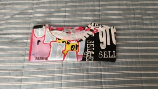 Camiseta Stradivarius multicolor talla M