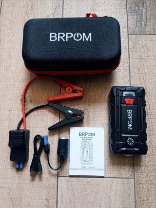 Arrancador batería portátil coche BRPOM