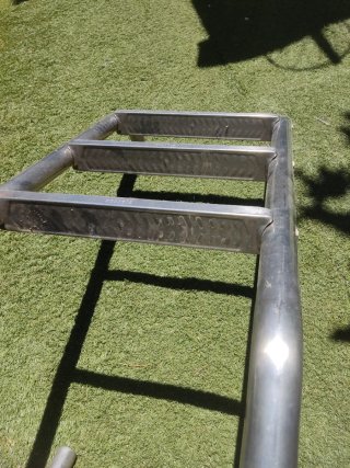Escalera para piscina de metal