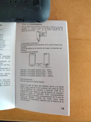 Funda Batería iPhone X/6/6s/7/7p/8/8p 6000mAh