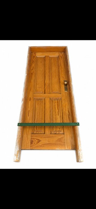 Puerta madera con guía 2.02m x 0.72m