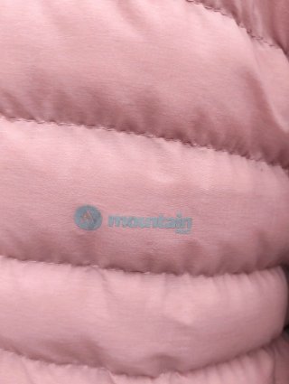 Cazadora acolchada rosa mujer