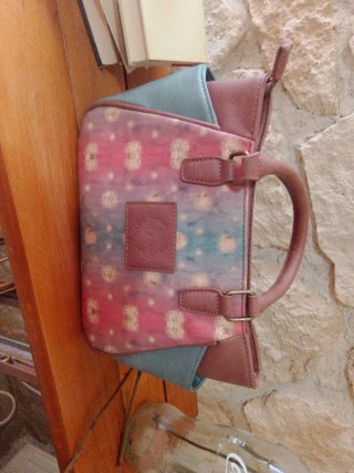 Bolso Sweet Candy rosa y azul