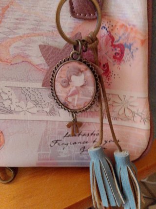 Bolso Sweet Candy rosa y azul
