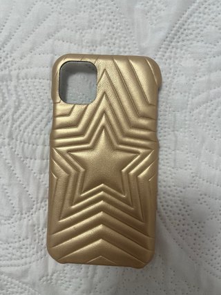 Funda iPhone 11 Dorada Estrellas