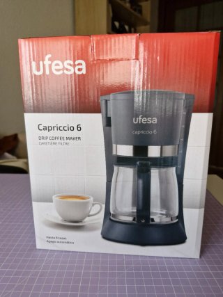 Cafetera Ufesa Capriccio 6 Nueva