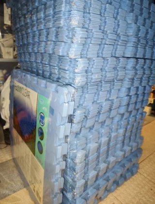 Protector suelo piscina Bestway azul