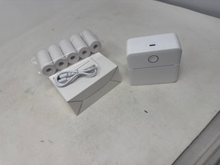 Impresora Térmica Portátil Blanca