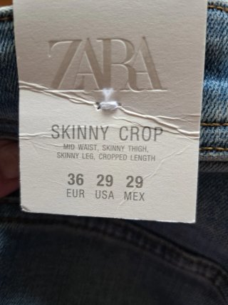 Vaquero Zara niño T.36 sin estrenar