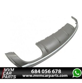 Difusor trasero Audi A3 8V Sedan look S3