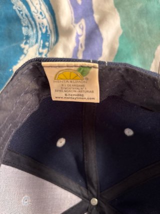 Gorra de España Azul y Blanca