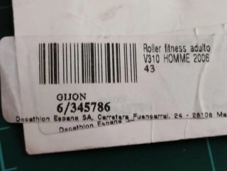 Patines en línea Decathlon Talla 43