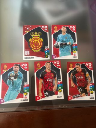 Cartas Fútbol Panini RCD Mallorca