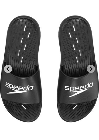 Speedo Slide Sandalias negro