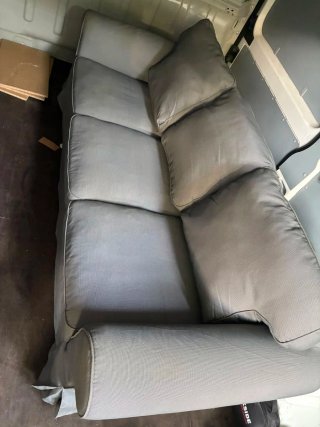 Sofá 3 plazas Ikea gris
