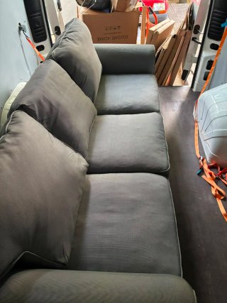 Sofá 3 plazas Ikea gris