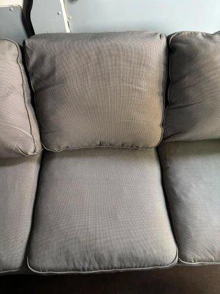 Sofá 3 plazas Ikea gris