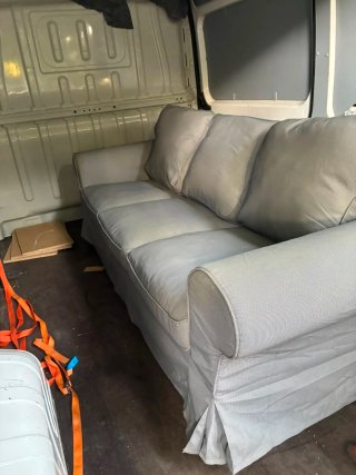 Sofá 3 plazas Ikea gris