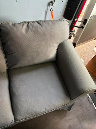 Sofá 3 plazas Ikea gris