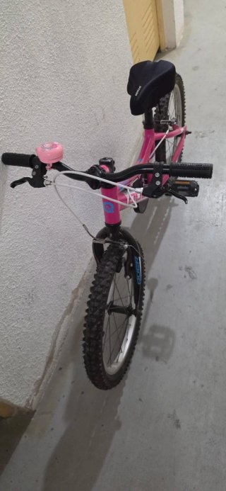 Bicicleta infantil 18 pulgadas rosa
