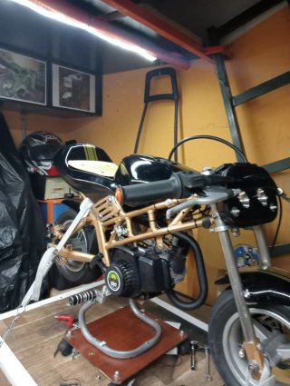 Mini Moto Gasolina Recién Reparada