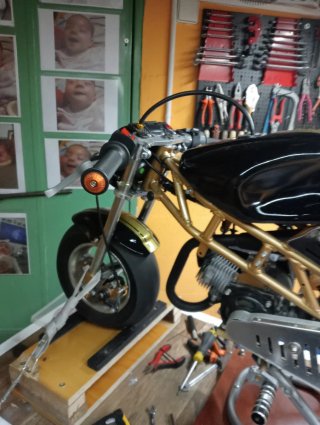 Mini Moto Gasolina Recién Reparada