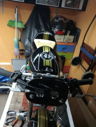 Mini Moto Gasolina Recién Reparada