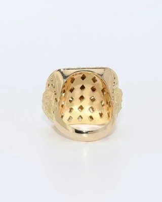 Anillo Medusa Calado Circonitas 18K