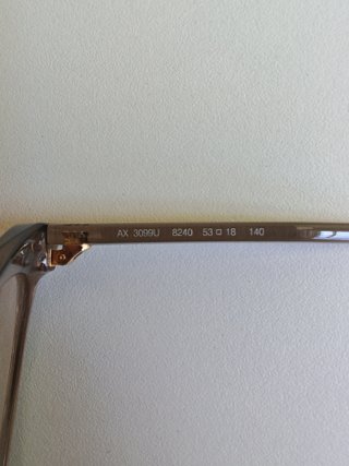 Montura Gafas graduadas Armani Exchange