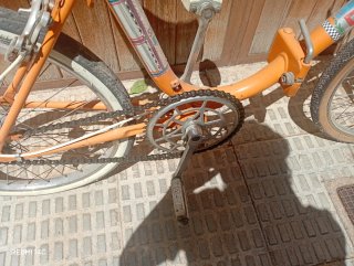 Bicicleta Paseo Naranja Vintage
