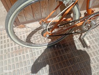 Bicicleta Paseo Naranja Vintage