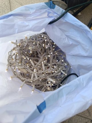 Luces de Navidad Blancas para Exterior