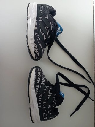 Zapatillas Adidas Bebé Torsion Negras