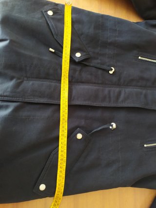 Parka/Cappotto nuovo con pelliccia sintetica