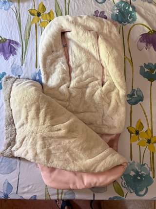 Saco de bebé para silla de paseo rosa