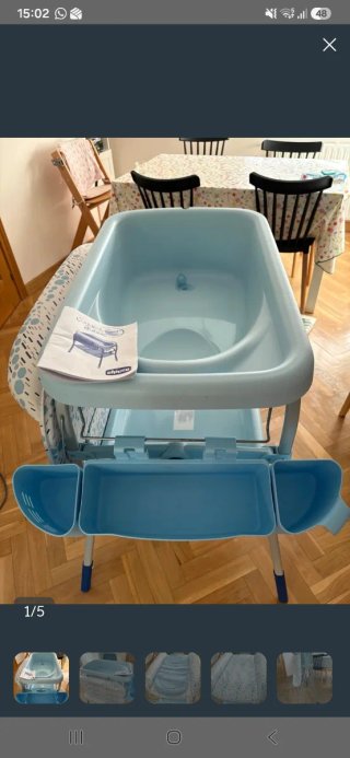Bañera plegable Chicco Bubble