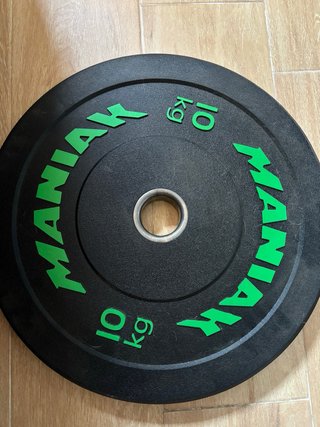Barra Olímpica Maniak 20 kg + 60 kg Discos