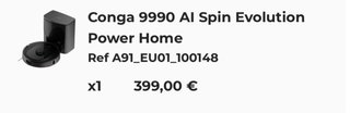 Conga 9990 AI Spin Evolution Power Home